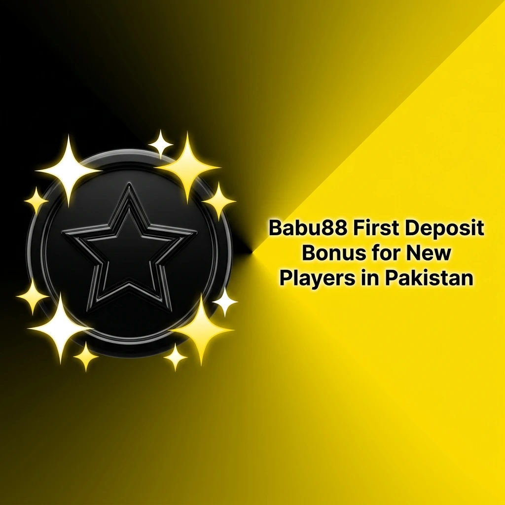 Babu88 first deposit bonus Pakistan offering 100% up to Rs5,000 for casino, sports betting and crash games