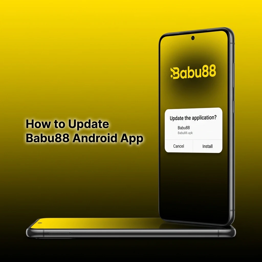 Step-by-step guide on how to update the Babu88 Android app by downloading the latest APK file