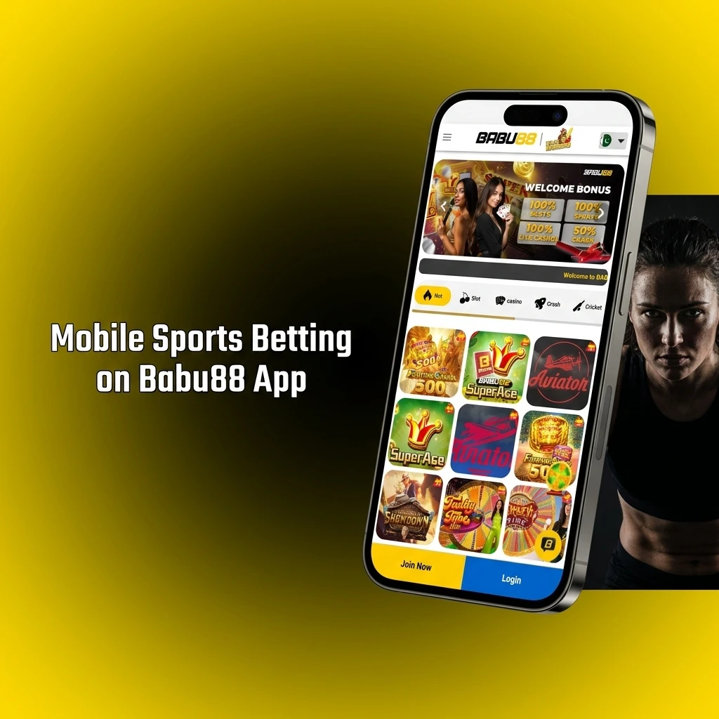 Babu88 app sports betting interface showing cricket football and live wagering markets for Pakistan players