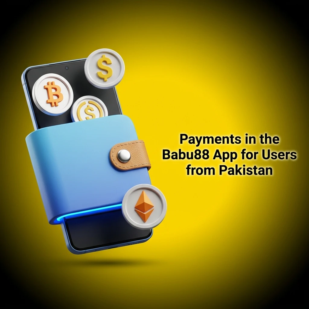 Babu88 app payment methods for Pakistan users showing D-Pay, BizsPay, MegaPay and Paykassma in PKR